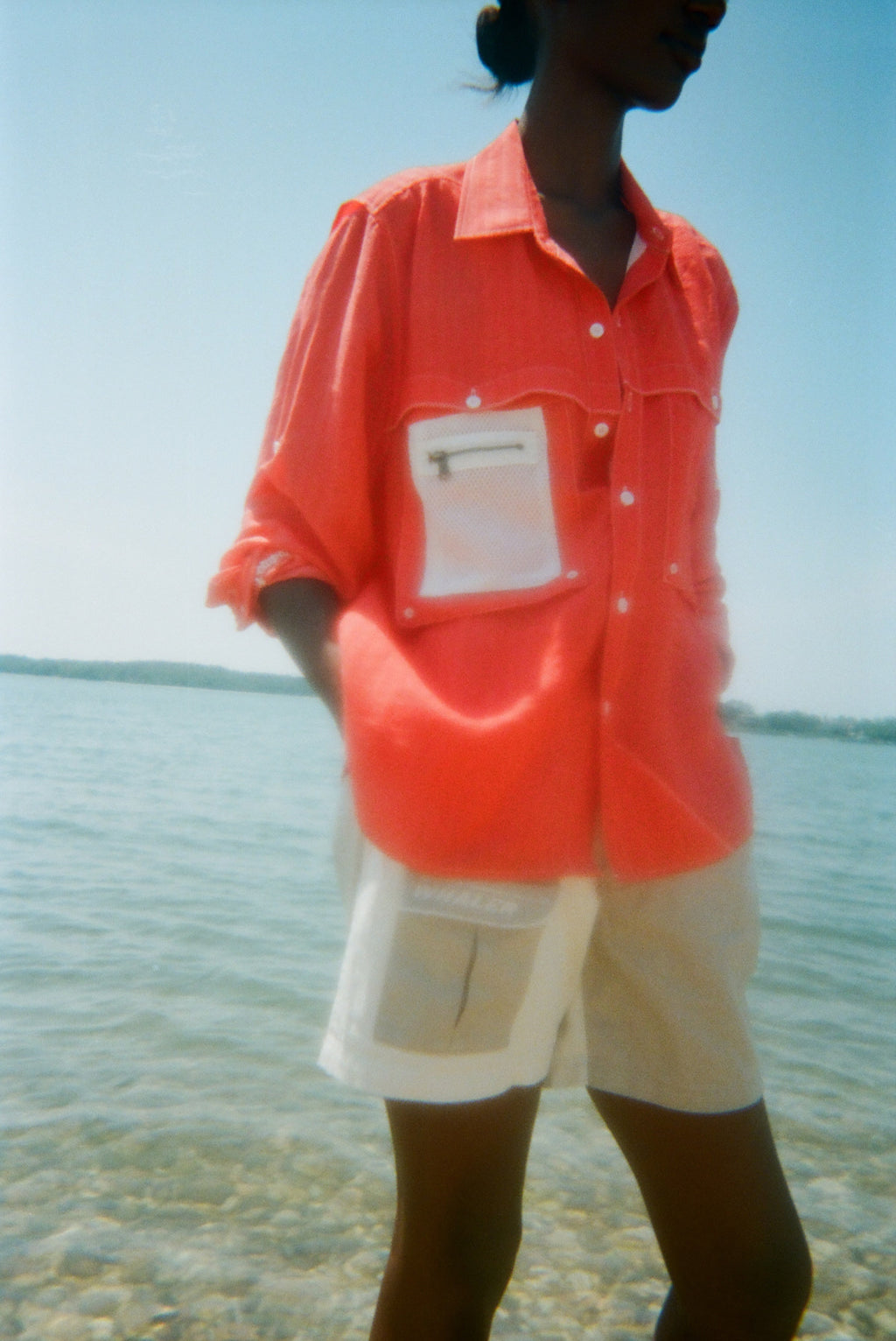 'Boston Whaler' Double-Pleated Shorts