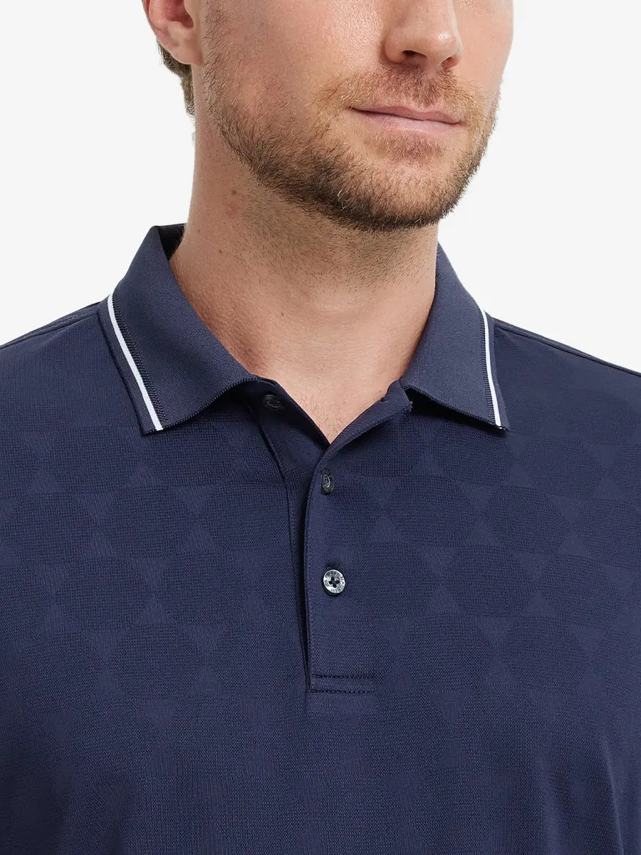 Modern Texture Stylish Polo