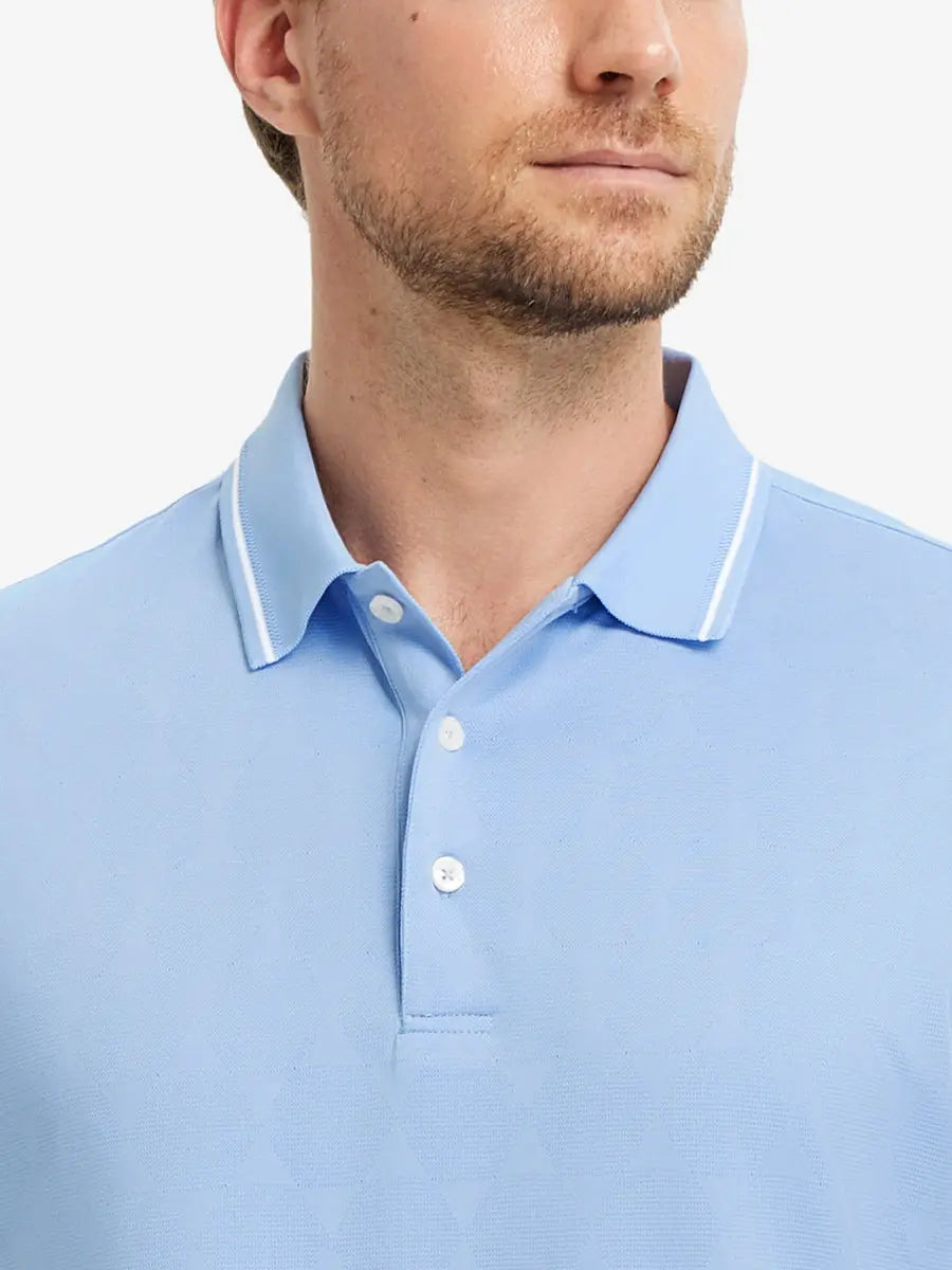 Modern Texture Stylish Polo