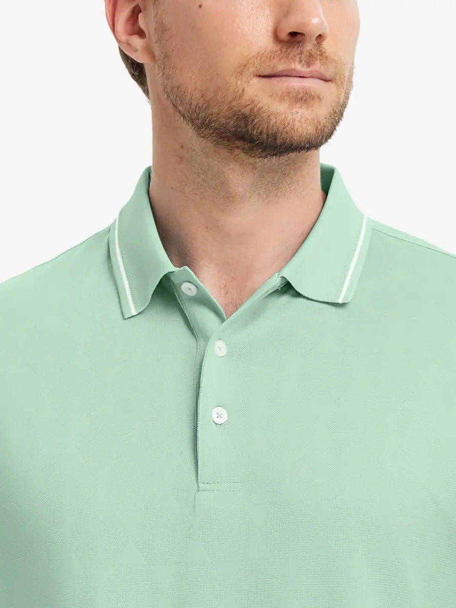 Modern Texture Stylish Polo