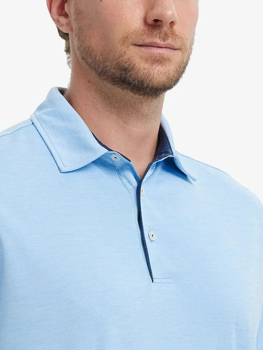 Modern Fit Melange Polo