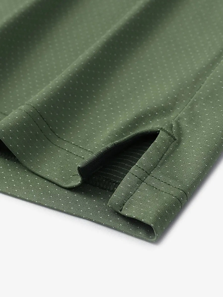 4 Way Stretch Jacquard Polo