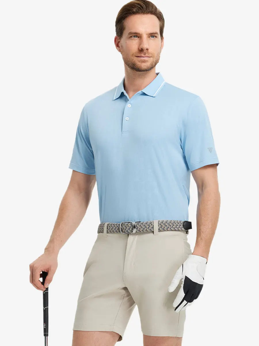 Modern Texture Stylish Polo