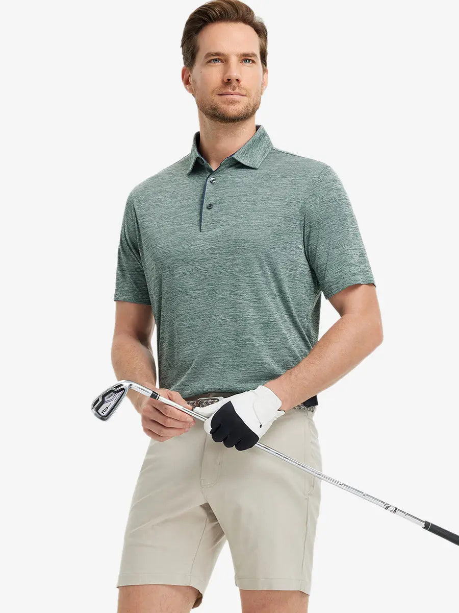 Modern Fit Melange Polo