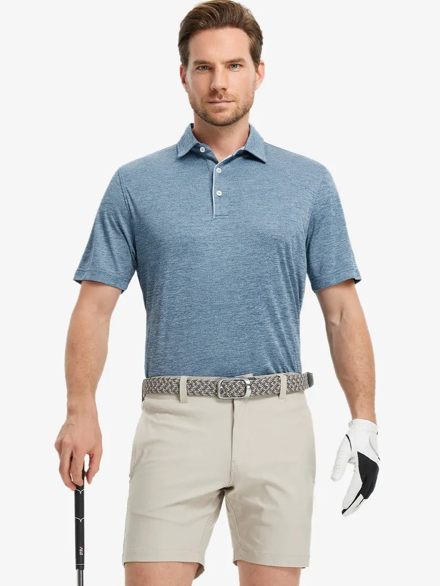 Modern Fit Melange Polo