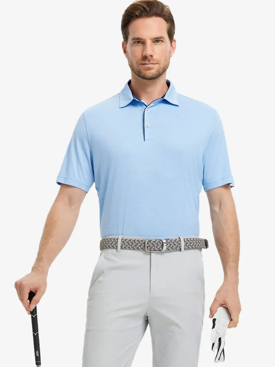 Modern Fit Melange Polo