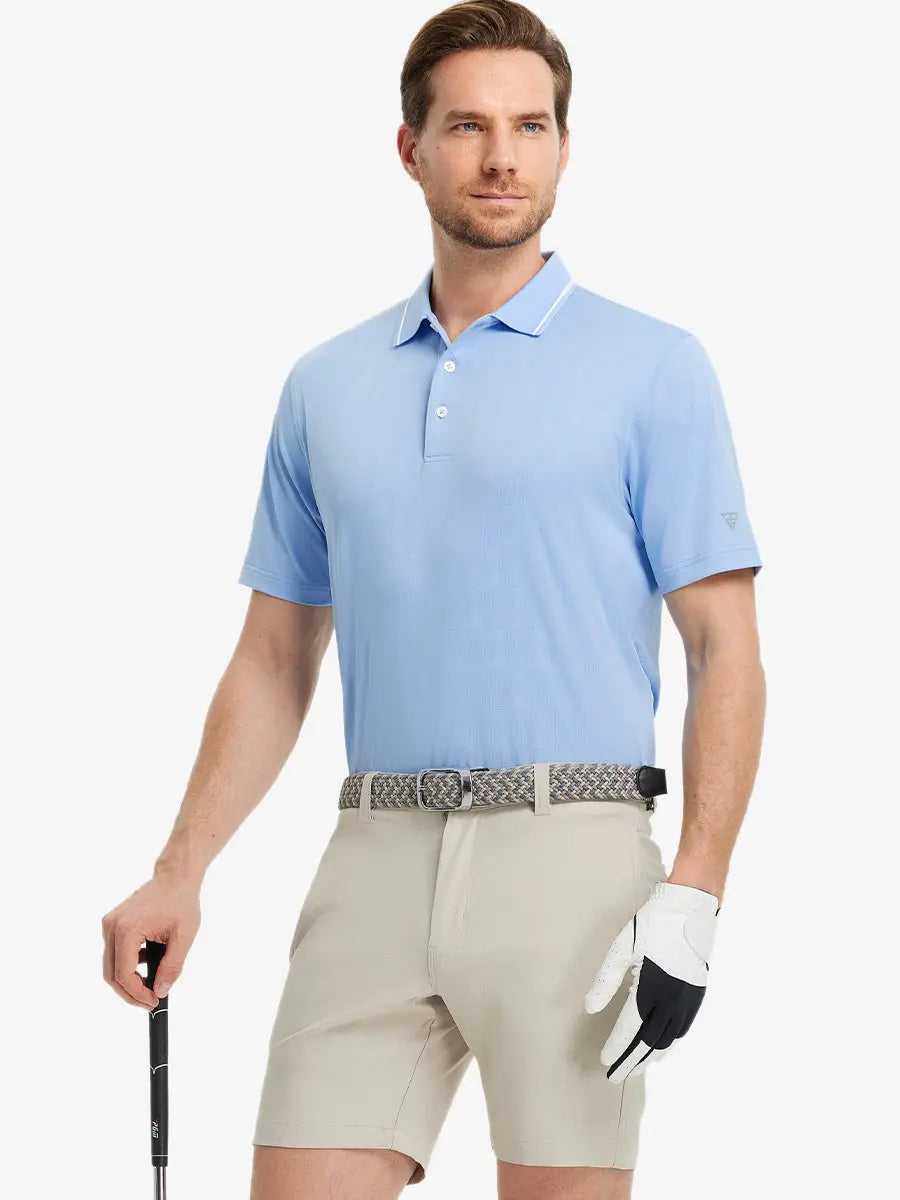 Modern Texture Stylish Polo