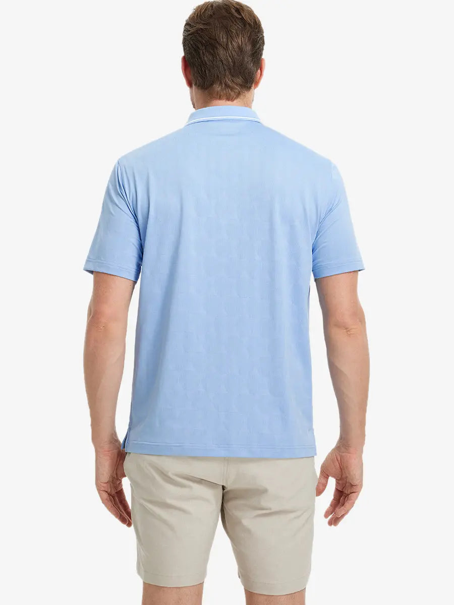Modern Texture Stylish Polo