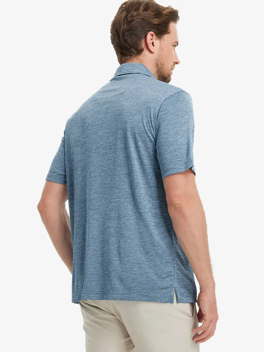 Modern Fit Melange Polo