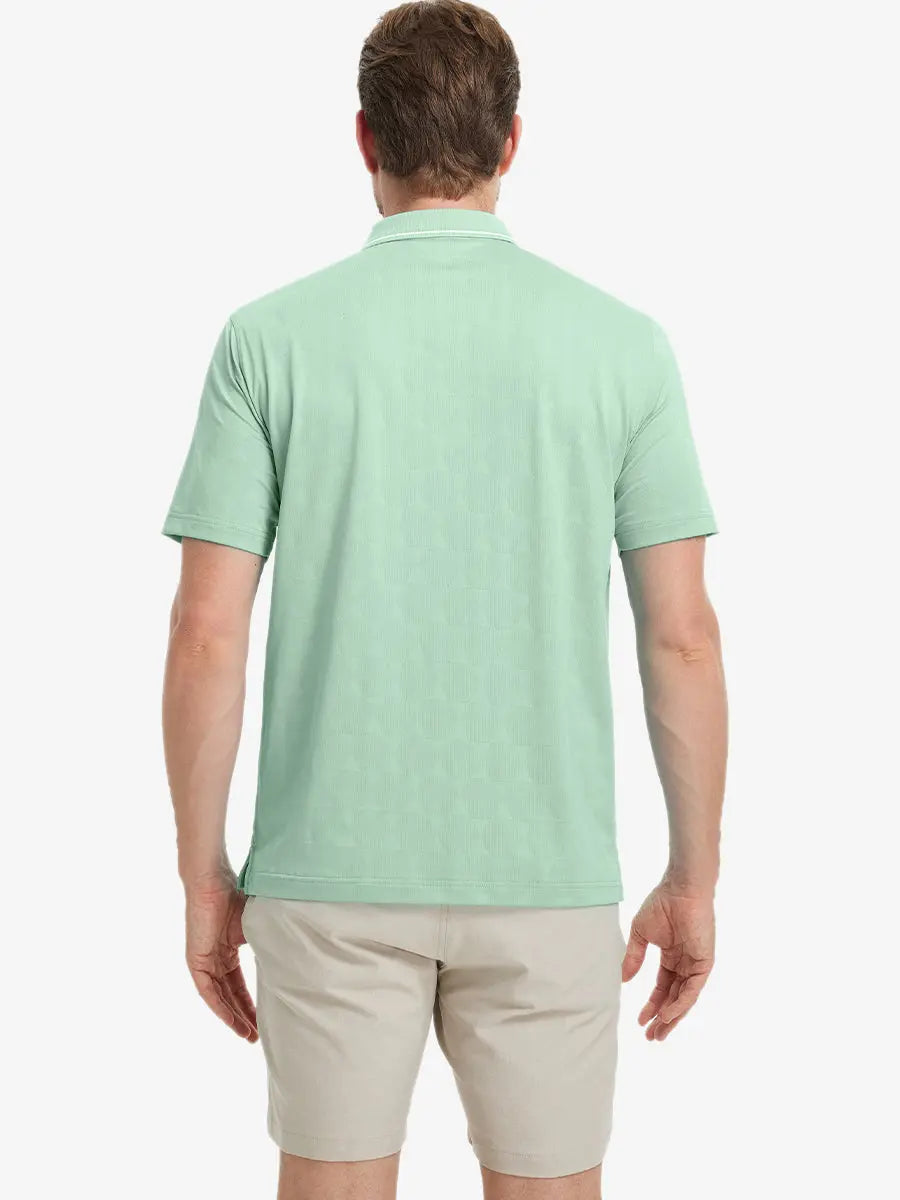 Modern Texture Stylish Polo
