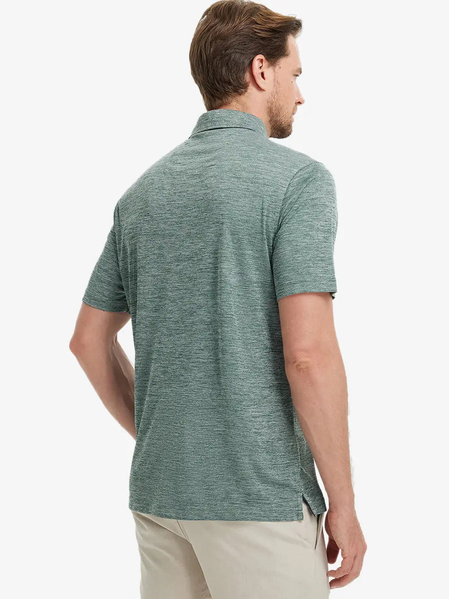 Modern Fit Melange Polo
