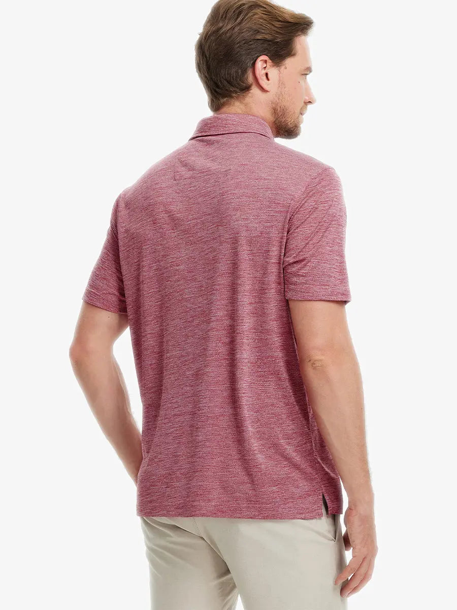 Modern Fit Melange Polo