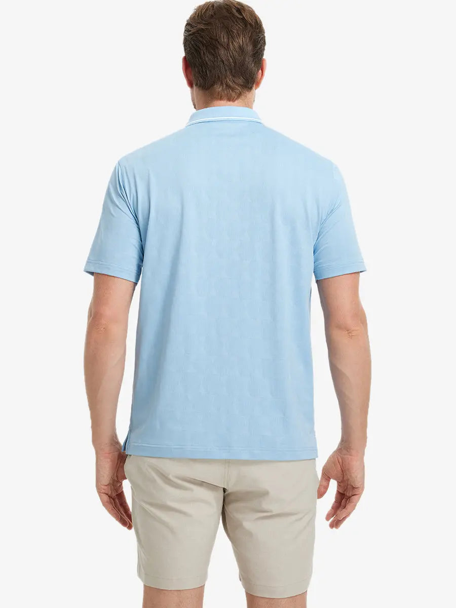 Modern Texture Stylish Polo