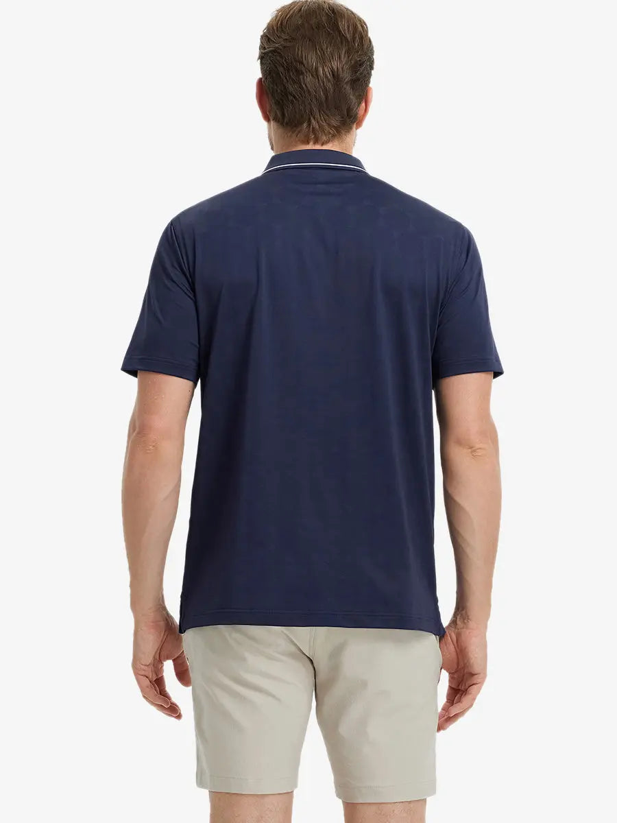 Modern Texture Stylish Polo