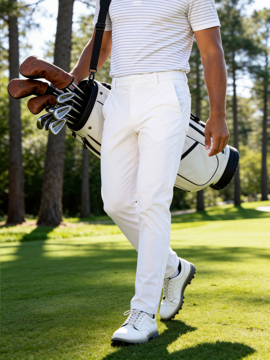 Soft Lightweight Casual Golf Pants with 5 Pockets