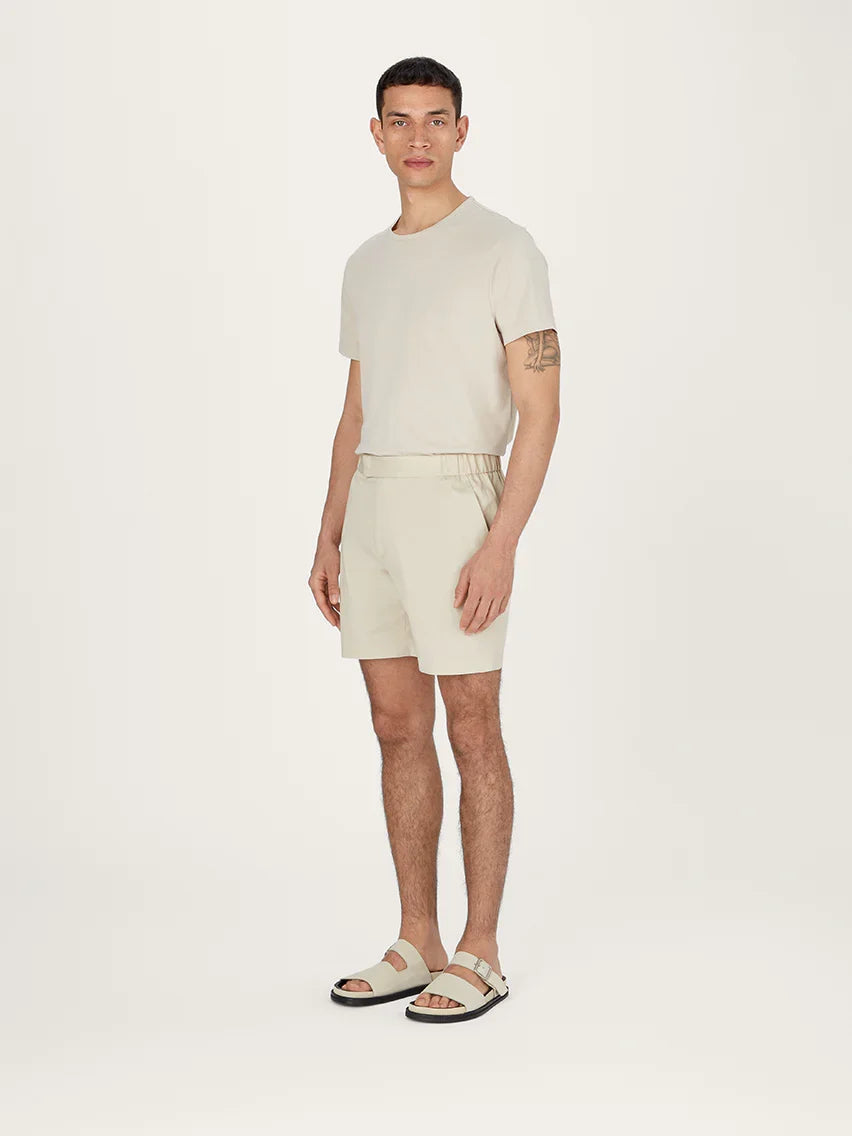 The 12 Shorts 7" || Beige | Stretch Cotton
