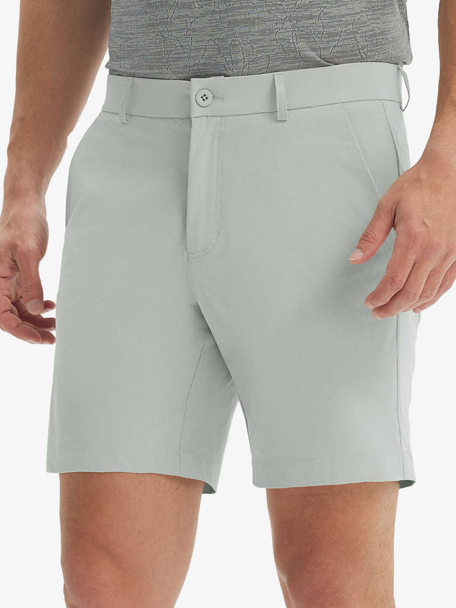 Stretch Soft Flat Front Dress Golf Shorts