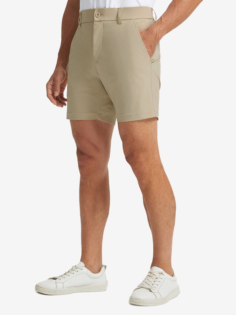 Quick Dry Casual Shorts with 4 Pockets