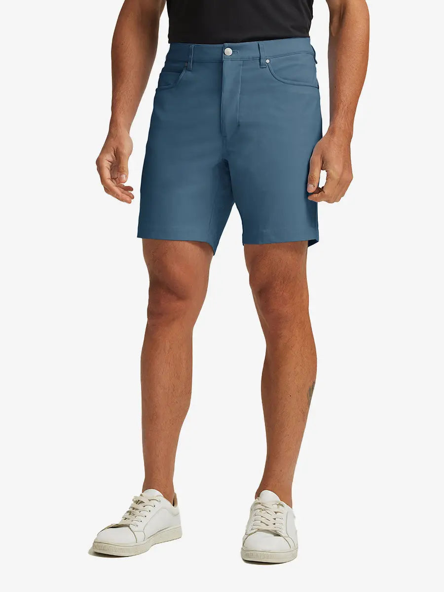 4-way Stretch Performance Solid Shorts