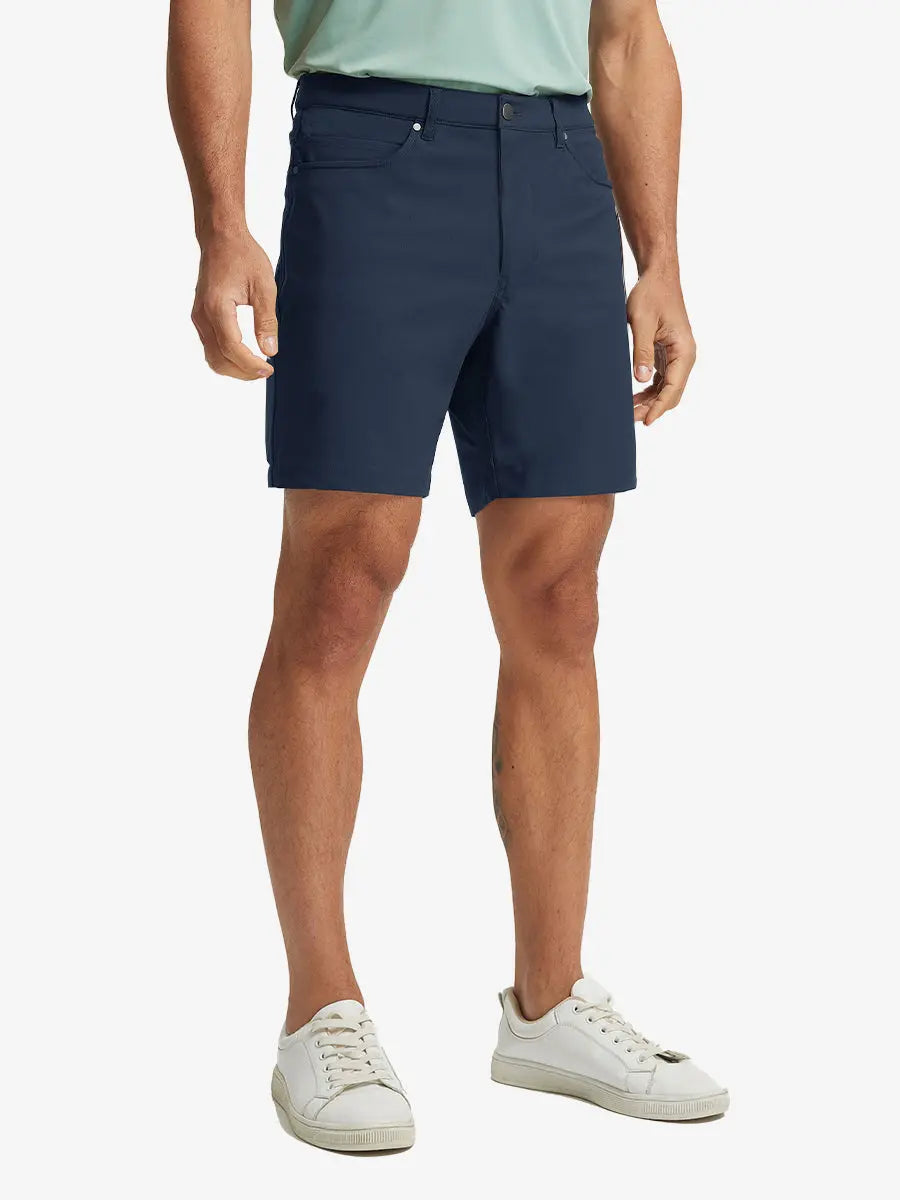 4-way Stretch Performance Solid Shorts