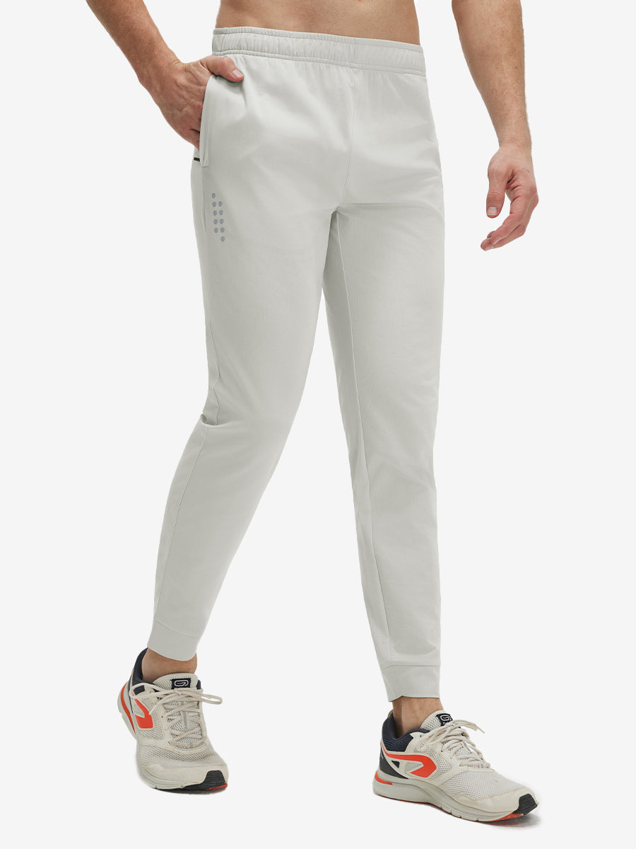 Mesh Joggers with Zipper Pockets