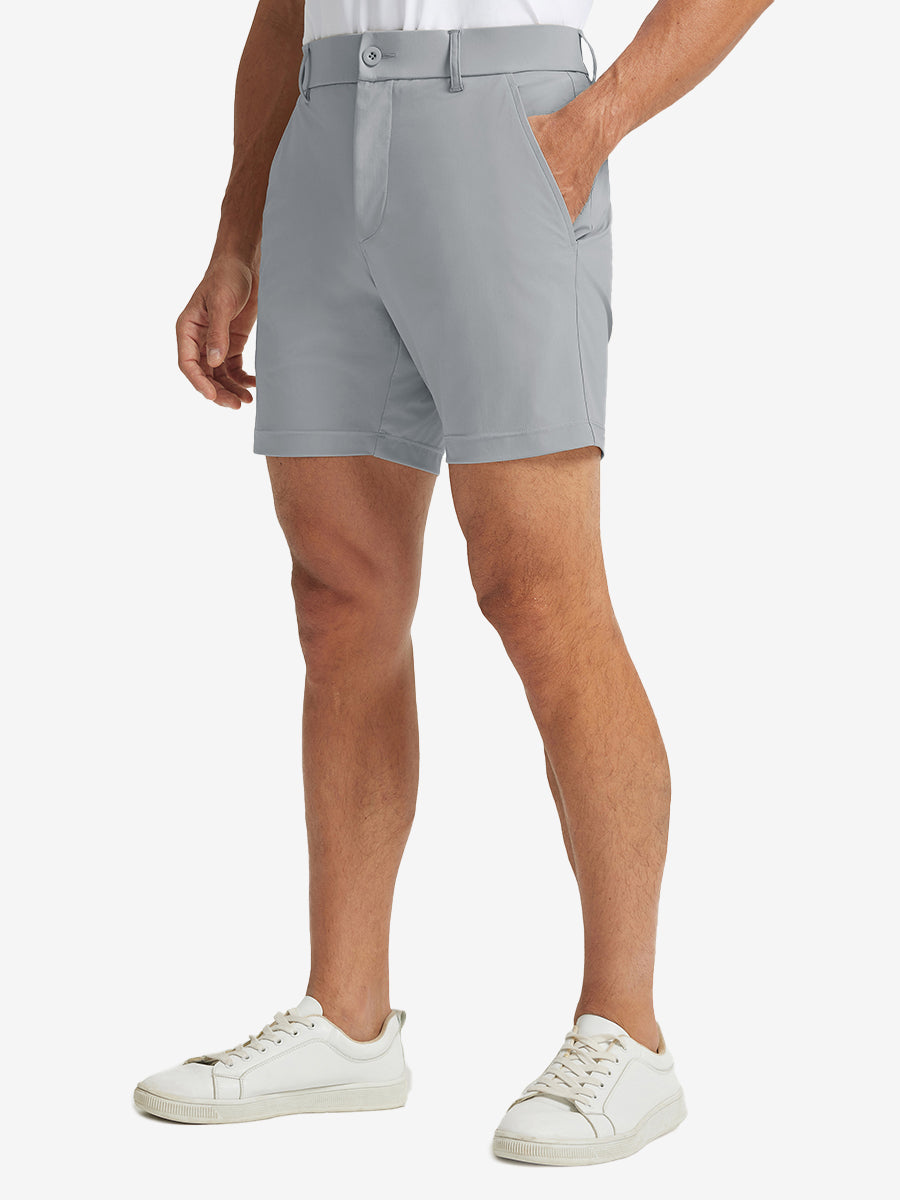 Quick Dry Casual Shorts with 4 Pockets