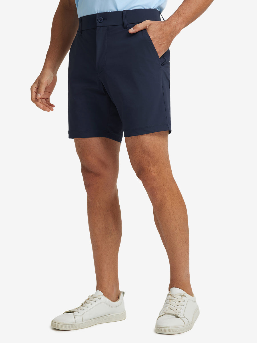 Quick Dry Casual Shorts with 4 Pockets