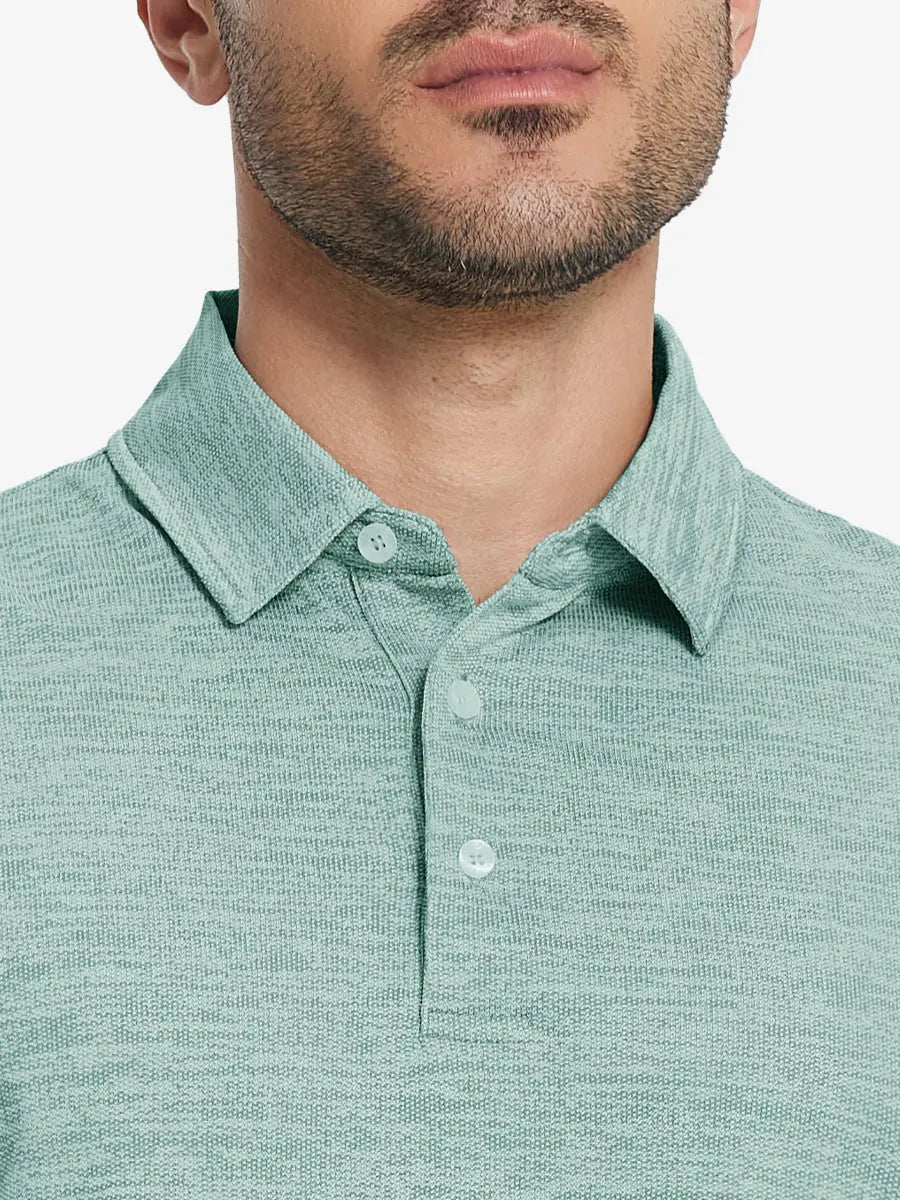 Premium Stretch Heather Polo