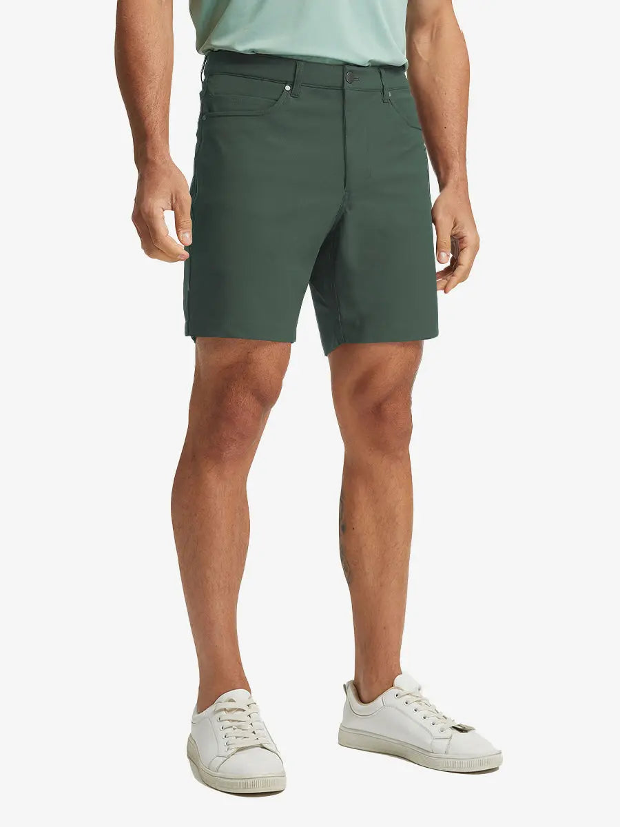 4-way Stretch Performance Solid Shorts