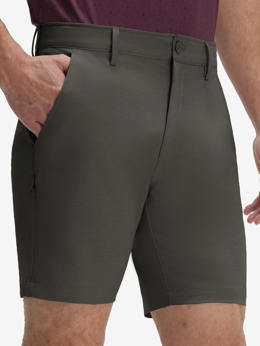 Flat Front Hybrid Golf Shorts