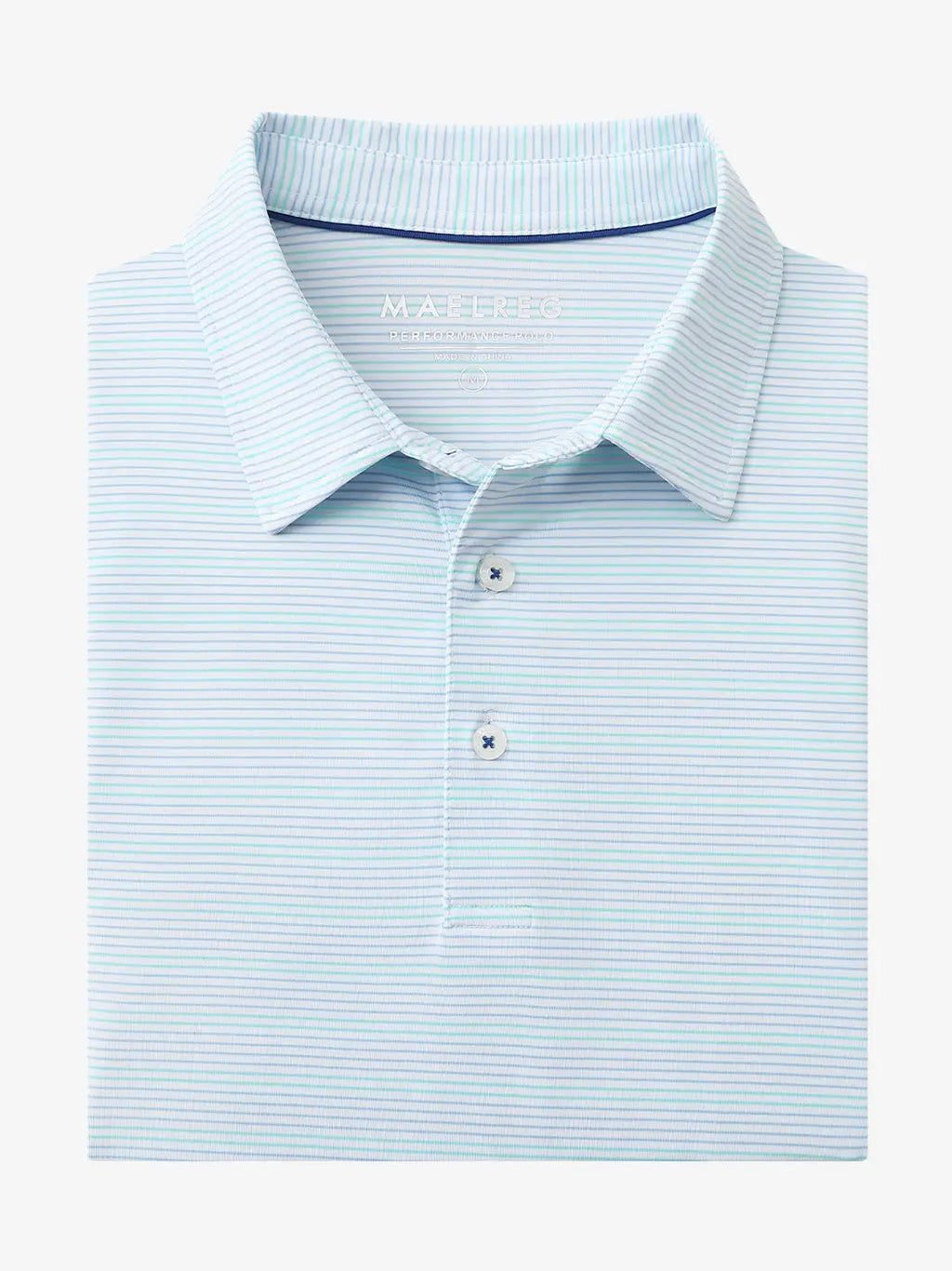 Performance Stripe Golf Shirts