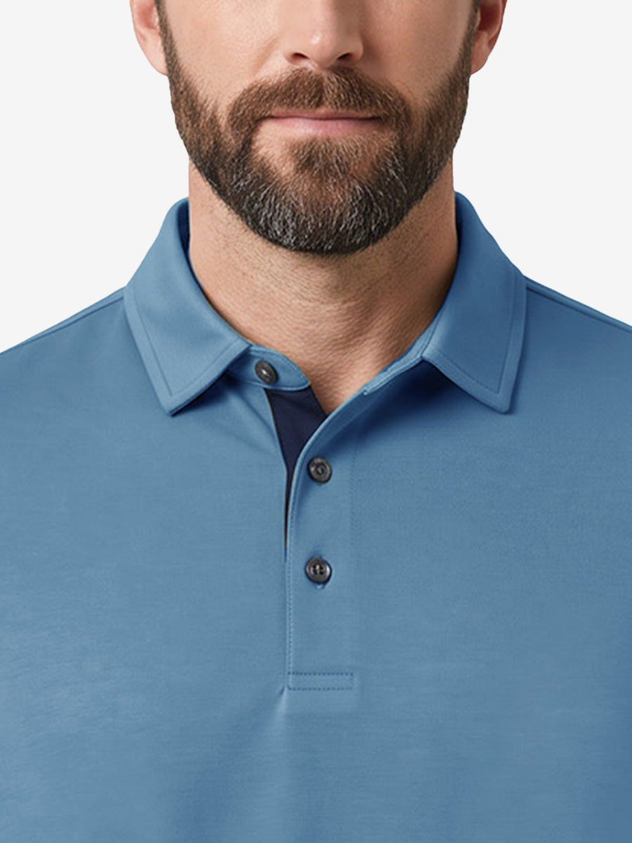 Ultra-comfort Slim Fit Roma Knit Polo Shirts