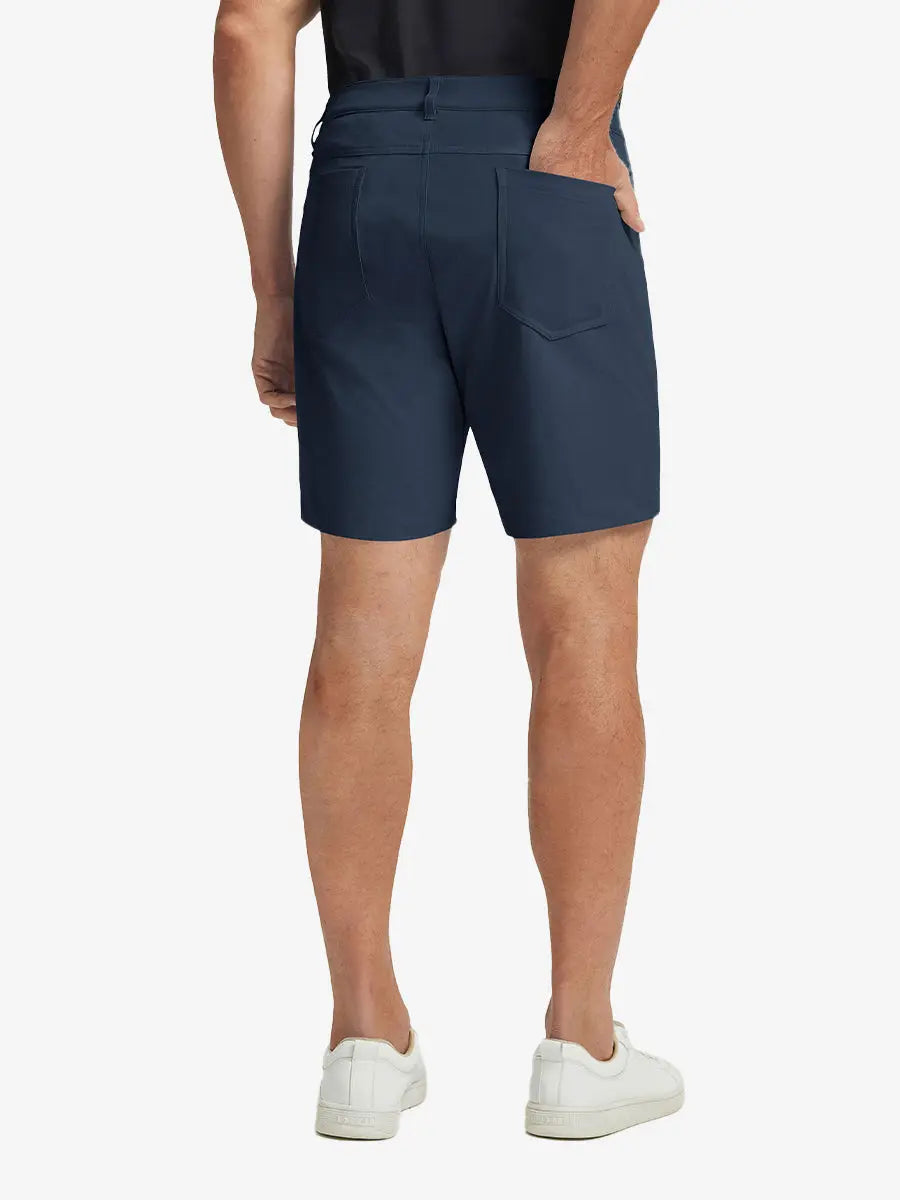 4-way Stretch Performance Solid Shorts