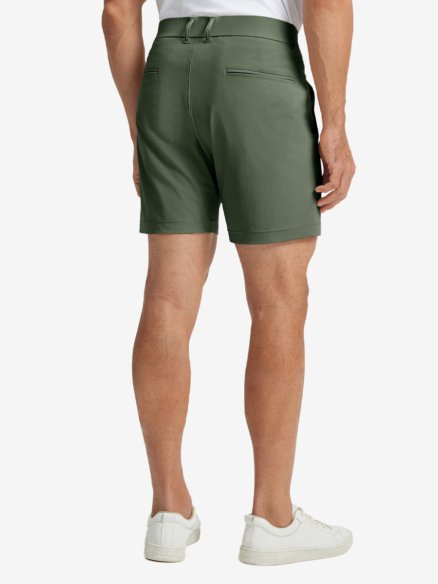 Quick Dry Casual Shorts with 4 Pockets