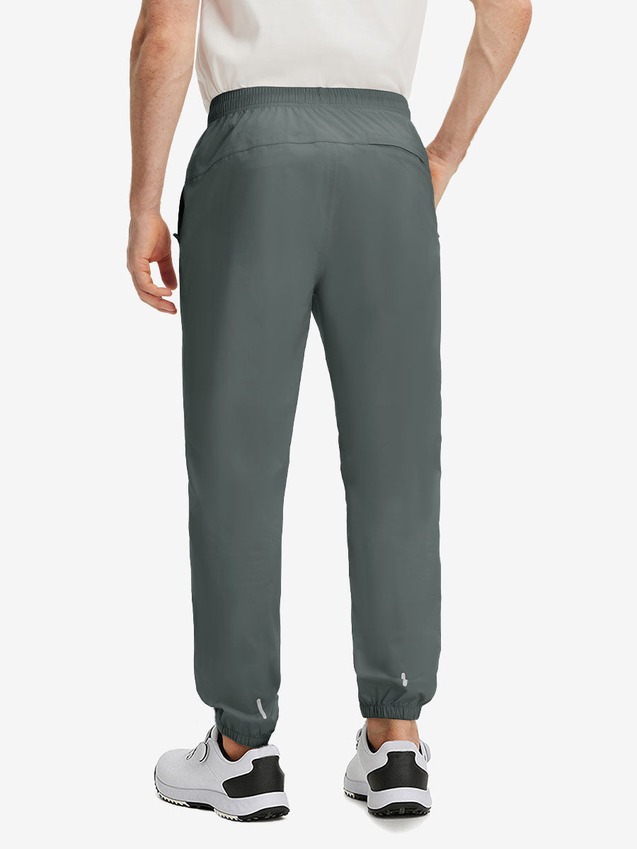 Lightweight Waterproof Rain Pants with Zipper Pockets