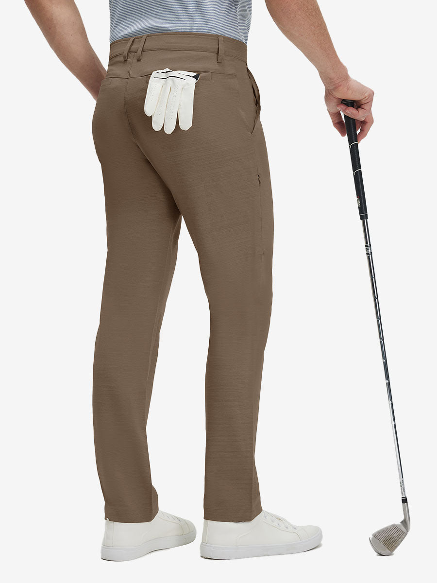 Straight Fit Lightweight Dress Golf Pants