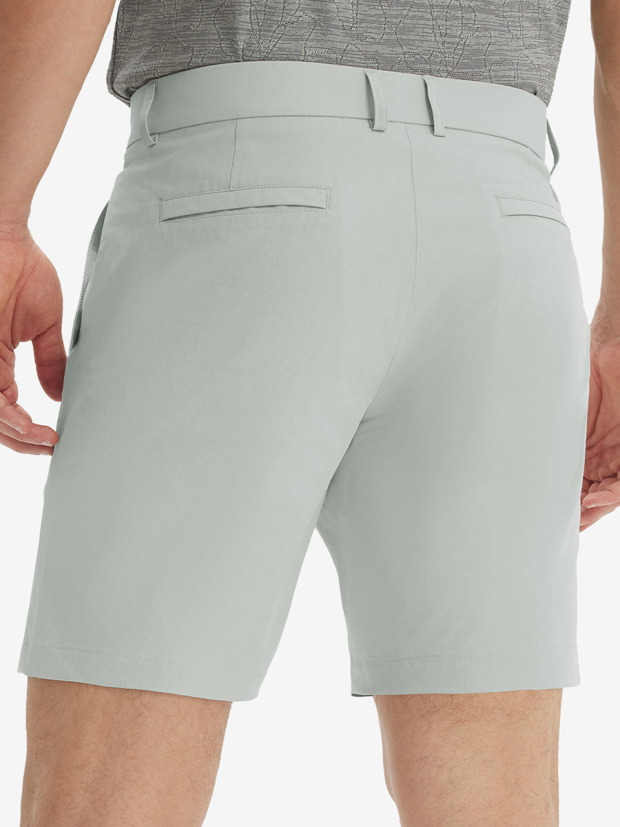 Stretch Soft Flat Front Dress Golf Shorts