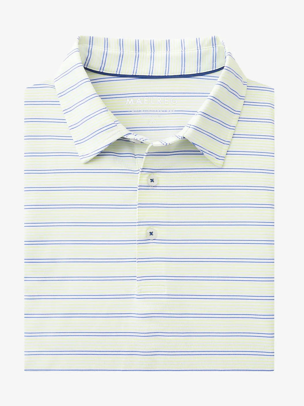 Performance Stripe Golf Shirts