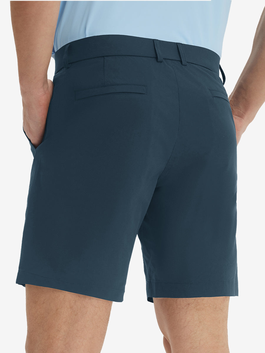 Stretch Soft Flat Front Dress Golf Shorts