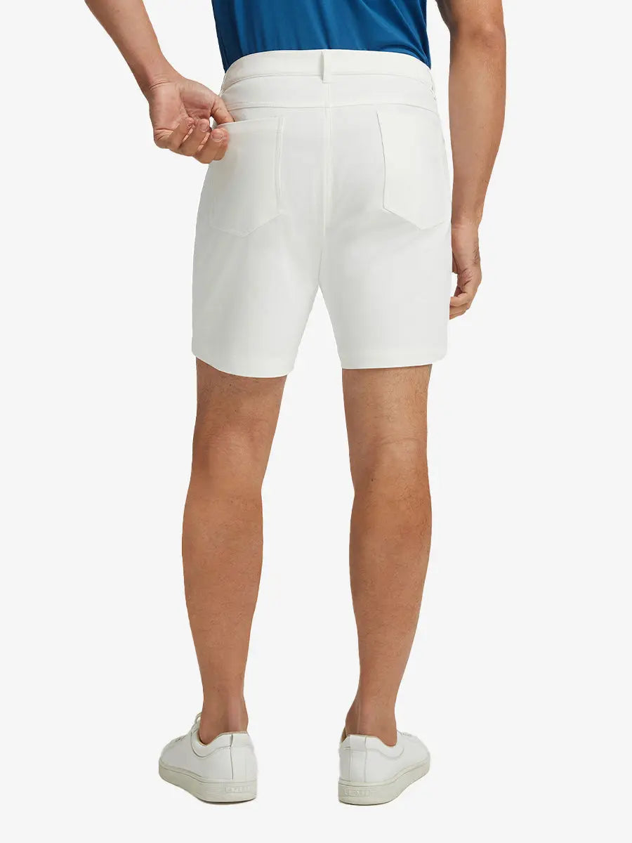 4-way Stretch Performance Solid Shorts