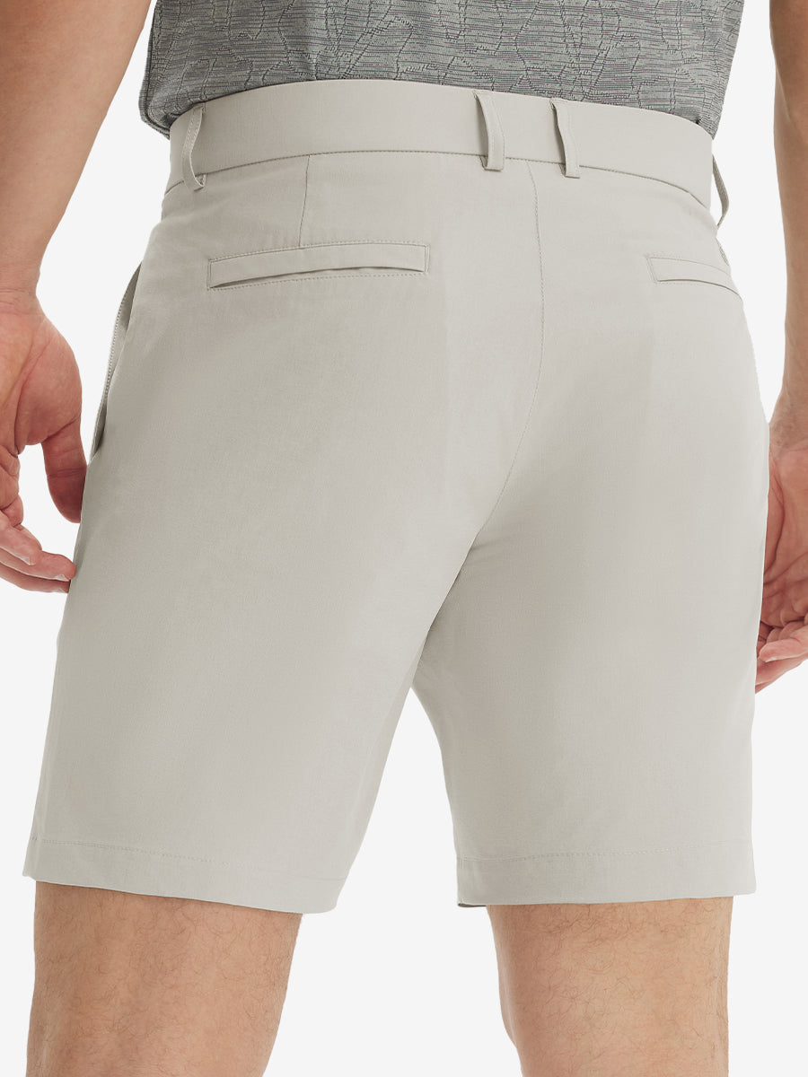 Stretch Soft Flat Front Dress Golf Shorts