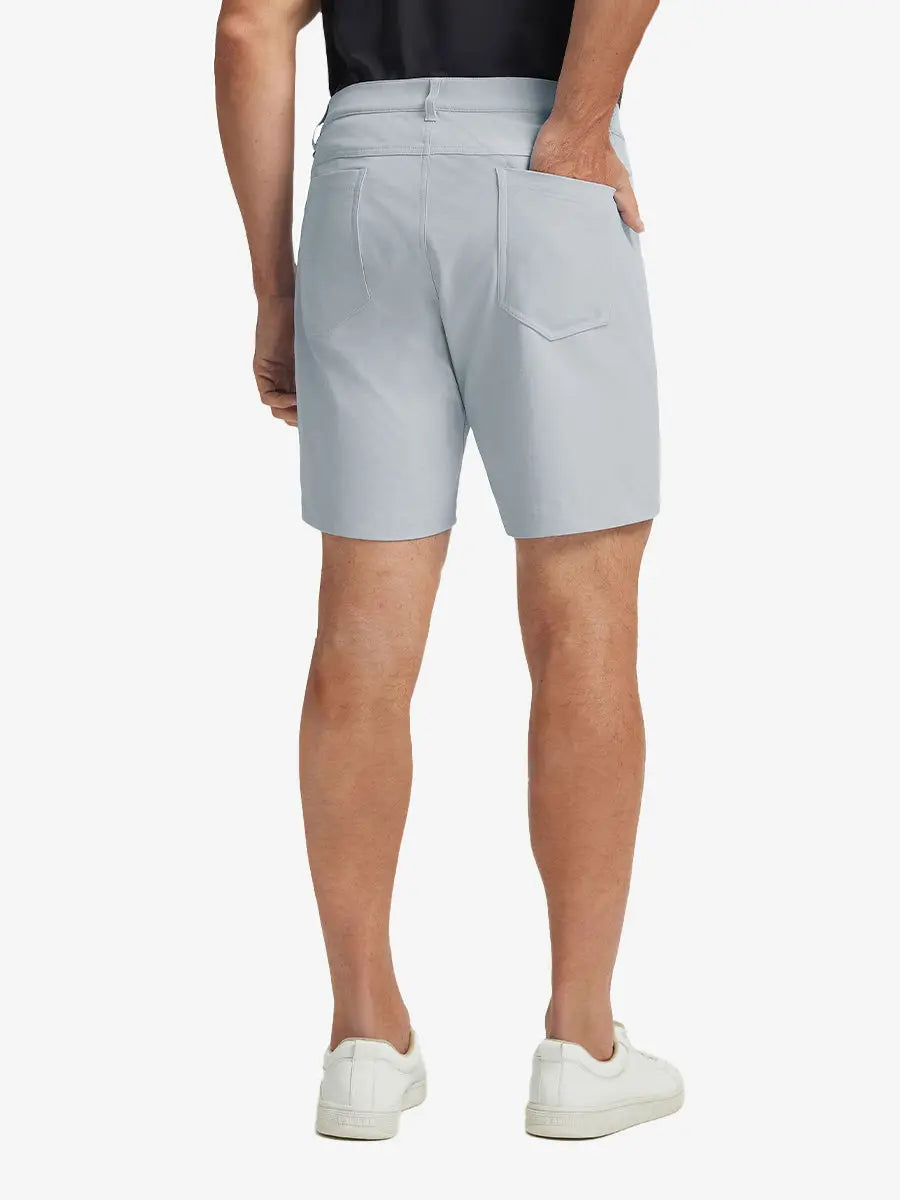 4-way Stretch Performance Solid Shorts