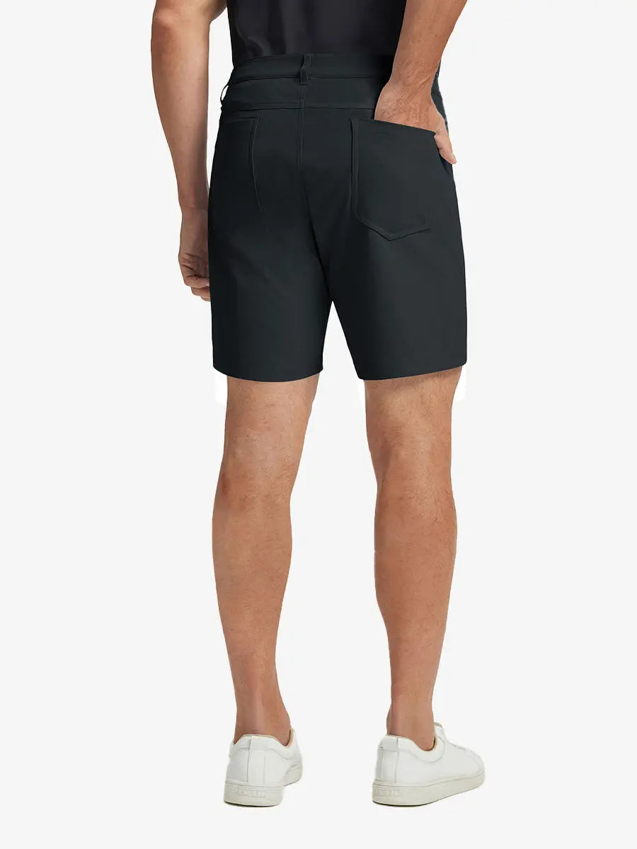 4-way Stretch Performance Solid Shorts