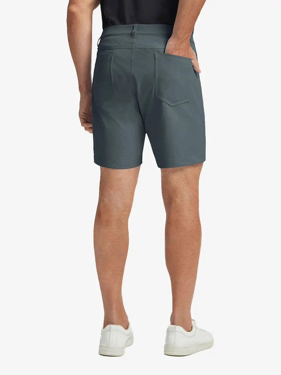 4-way Stretch Performance Solid Shorts