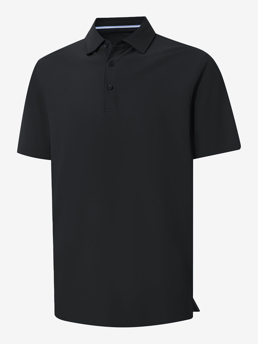 Dry Fit Waffle Textured Collared Golf Shirts