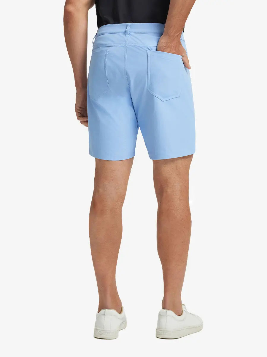 4-way Stretch Performance Solid Shorts