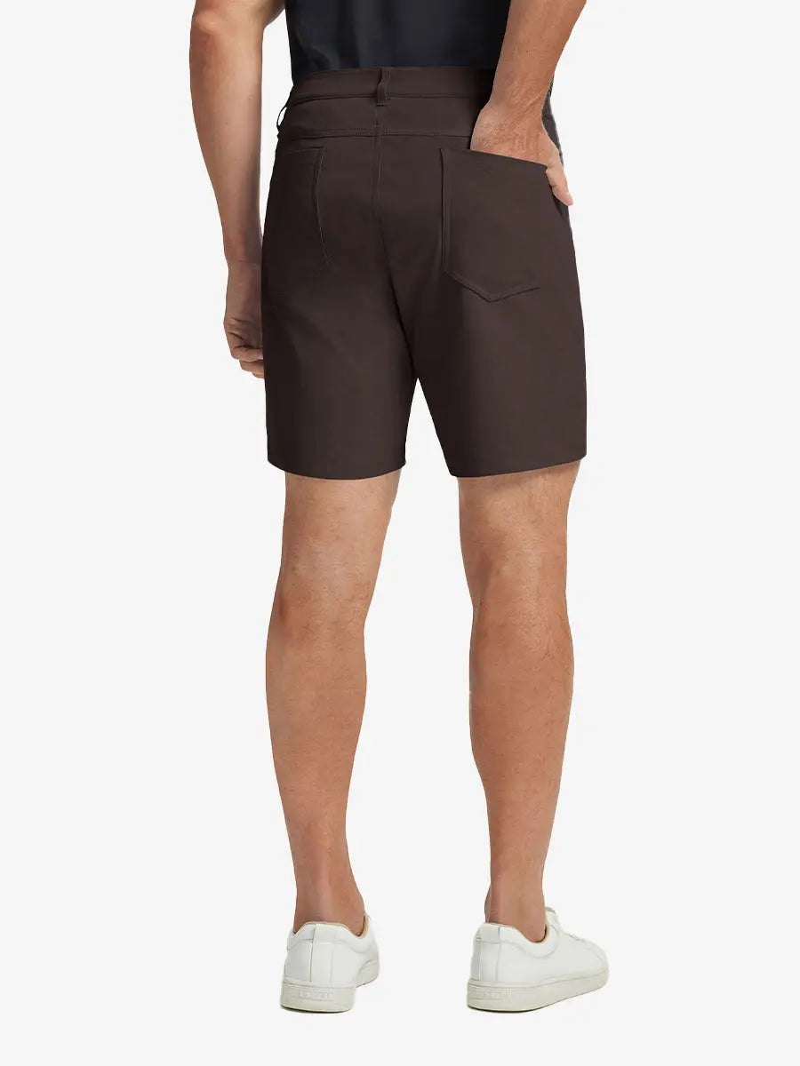 4-way Stretch Performance Solid Shorts