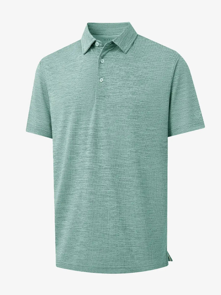 Premium Stretch Heather Polo