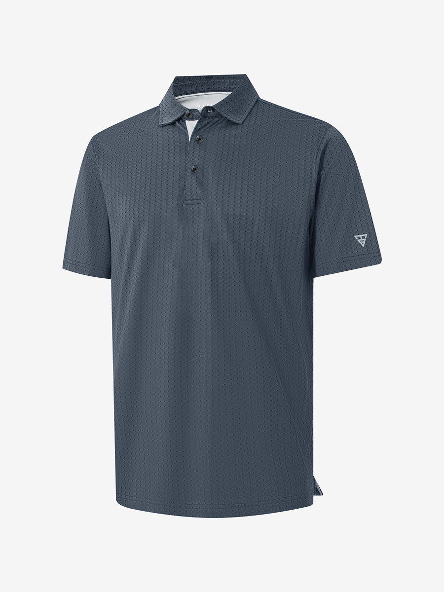 Classic Lightweight Jacquard Golf Shirts