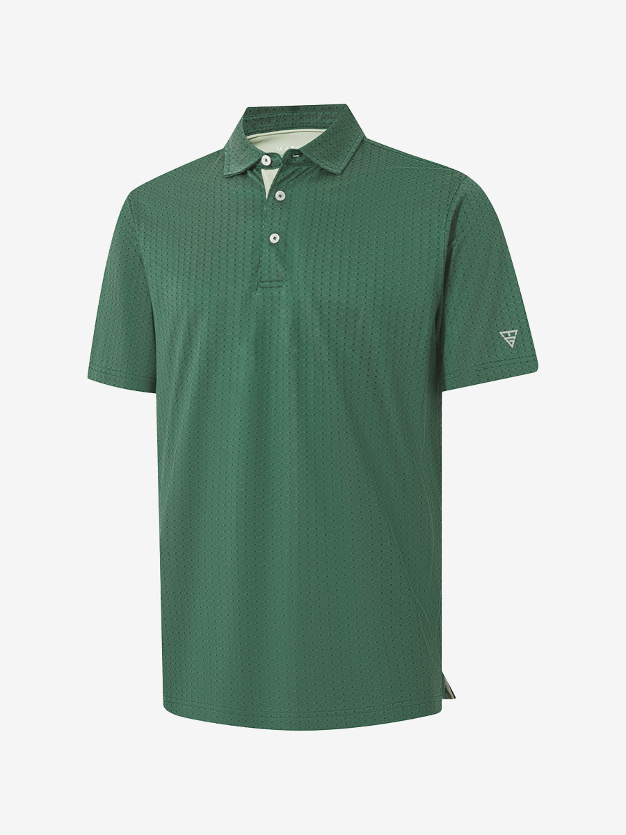 Classic Lightweight Jacquard Golf Shirts